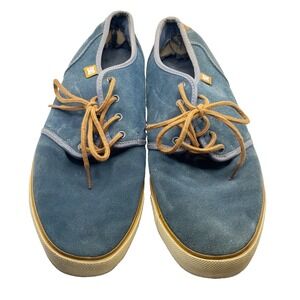 DC Council S teal/turquoise Soft Leather shoes Men size 13